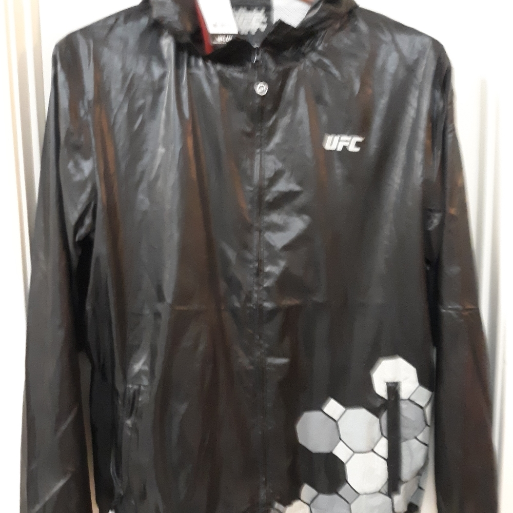 UFC Black DNA Windbreaker Large